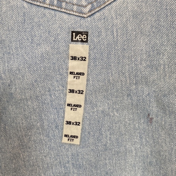 VTG Lee Relaxed Fit Eurobleach Jeans, Size 38 / 32 - Picture 10 of 13